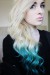 blond-blue hair